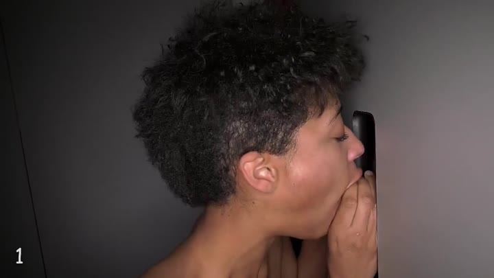 Gloryhole Swallow Bi-Girls 2nd Visit