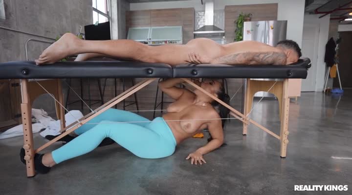 Rkprime – Carmela Clutch Tits And Tug Gloryhole In Milking Table