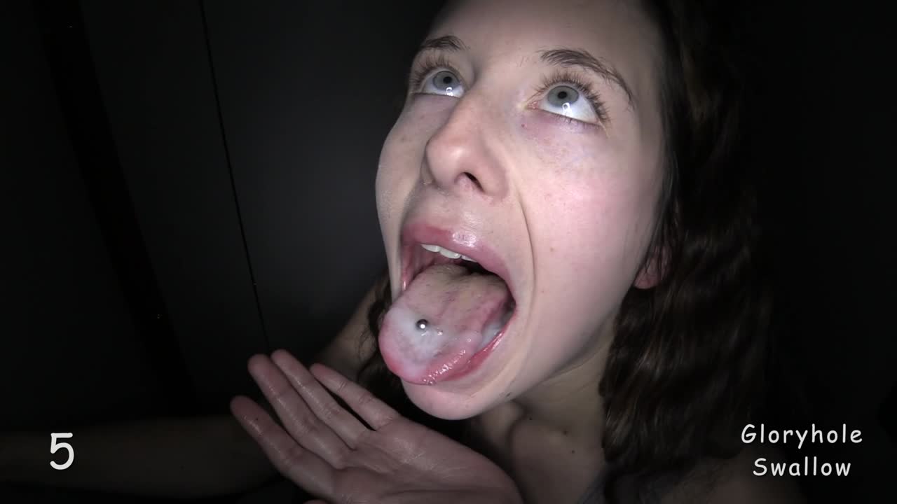 Gloryhole Swallow – Erika Big Cocks And Big Loads Was Exactly What She Came Back For 2nd Visit Porn Video