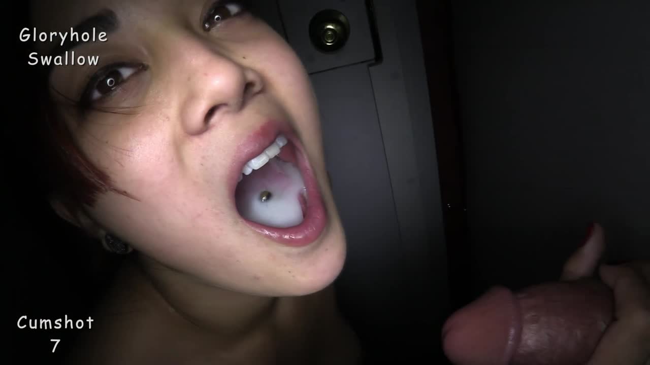 Gloryhole Swallow – Jiani 18Yo Asian Mix Hottie Didnt Have Any Issue Gobbling All The Cum Down 1st Visit Porn Video