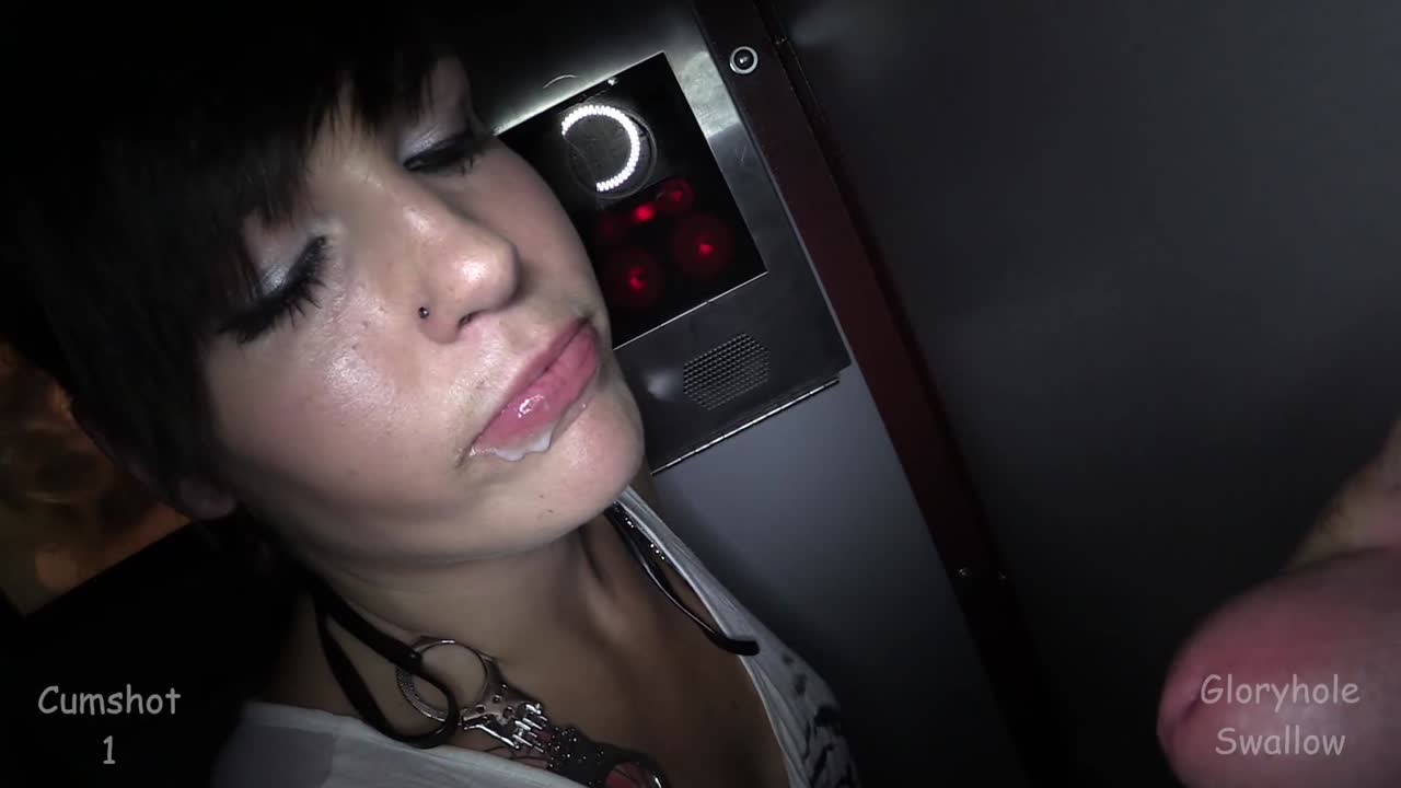 Gloryhole Swallow – Melody Closet Freak Who Fantasizes 1st Visit Porn Video