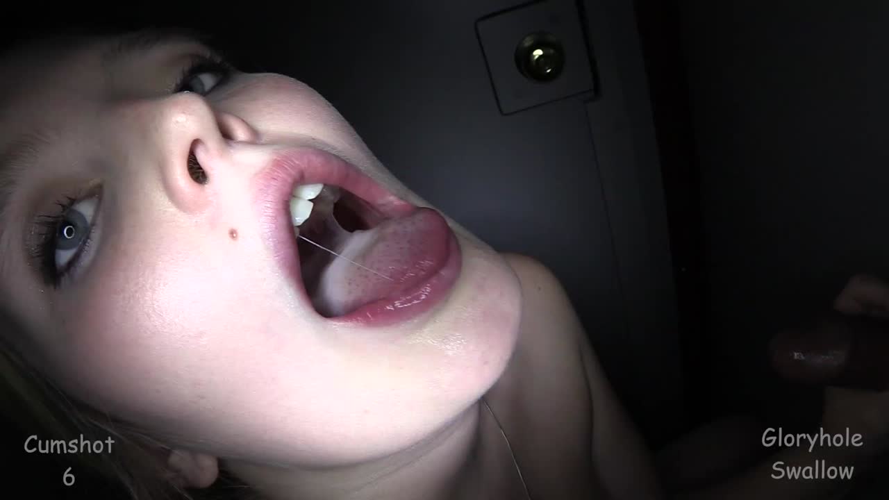 Gloryhole Swallow – Brittany L Is A Trooper And Serviced A Bunch Of Cocks And Gobbled Down The Goo 1st Visit Porn Video
