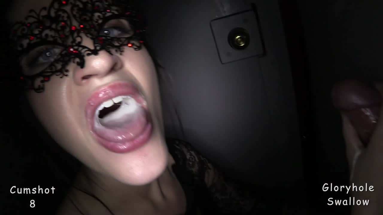 Gloryhole Swallow – Christina Took Some Big Loads And Got Them All Down Like A Good Goo Gobbler 1st Visit Porn Video