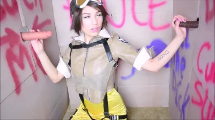 Nicole Eden Tracery Glory Hole Overwatch Cosplay Porn Video