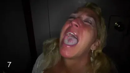 Gloryhole Swallow – Blonde Milf Lacey B 2nd Visit