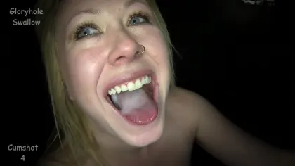 Gloryhole Swallow – Cheryl 1st Visit