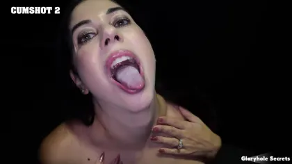 Gloryhole Secrets – Anna Cummings Swallows Explosive Loads Of Cum 1st Visit Porn Video