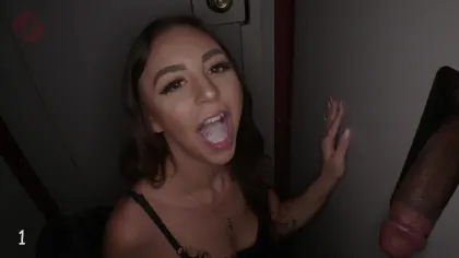 Gloryhole Swallow – A263-2 Gretchen More Cum Feeding 3rd Visit Porn Video