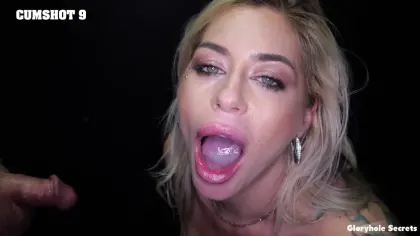 Gloryhole Secrets – Bambi Blitz Taking On A Big Black Cock With Sloppy POV Oral And A Messy Facial Finish 2nd Visit Porn Video