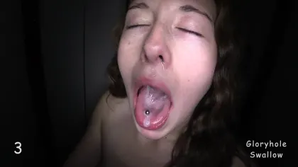 Gloryhole Swallow – Erika 18Yo Cum Slut Has Blowjob Skills Beyond Her Years 1st Visit Porn Video