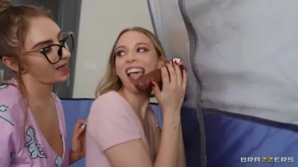 Brazzersexxtra – Lily Larimar And Penelope Kay – Glamping Gloryhole Dilf Hunter Duo