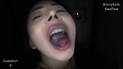 Gloryhole Swallow – Davita 1st Visit