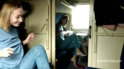 Train Traveler Sucking And Fucking Porn Video